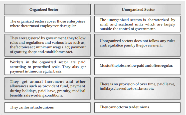 Sectors Of The Indian Economy Class 10 Notes | Class 10 Economics Chapter 2 Notes