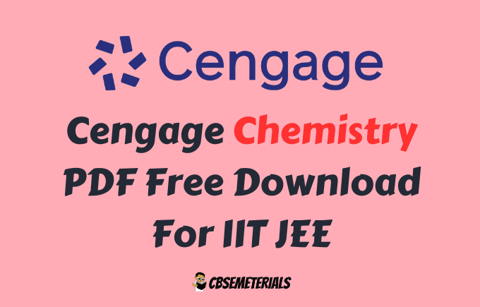 Cengage Chemistry PDF Free Download For IIT JEE 7 Cengage Chemistry PDF Free Download For IIT JEE