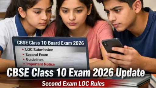CBSE Class 10 Board 2026: Notice Issued For Second Exam LOC Submission